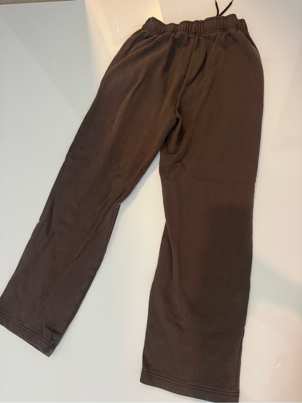 ALO Yoga Brown Wide-Leg Sweatpants - Picture 4 of 5